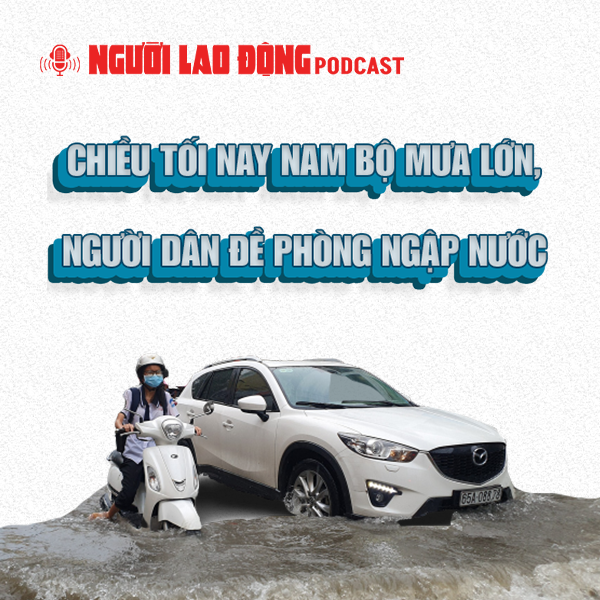 Chiều tối nay Nam Bộ mưa lớn, người dân đề phòng ngập nước