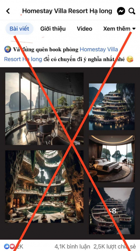 Quảng Ninh lên tiếng về hình ảnh khách sạn đẳng cấp trong vùng lõi của di sản vịnh Hạ Long - Ảnh 1.