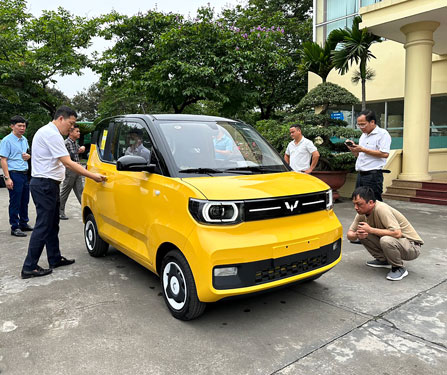 Ôtô điện mini lắp ráp tại Việt Nam đã xuất xưởng - Ảnh 1.