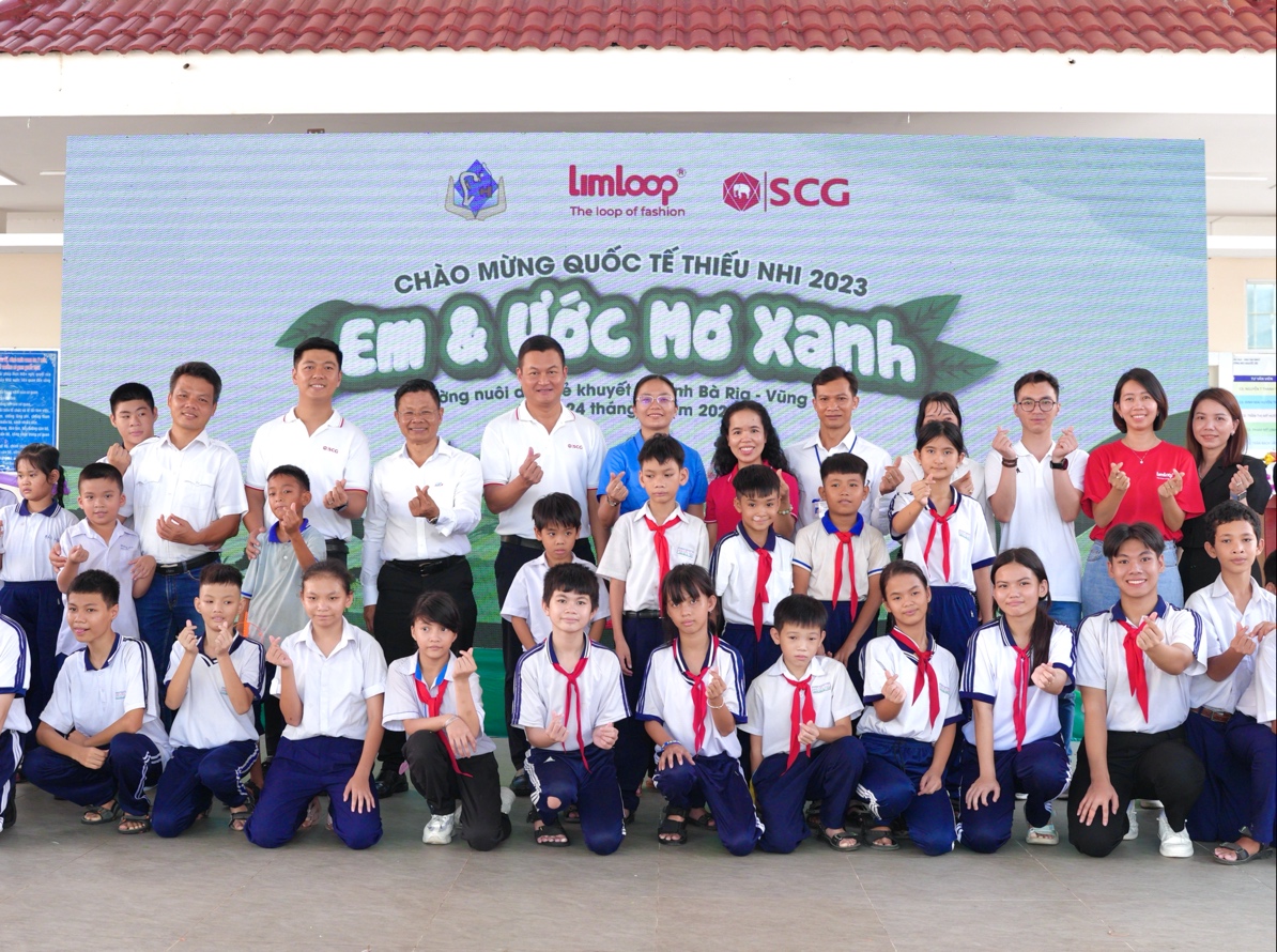 SCG phối hợp với doanh nghiệp xã hội Limloop chắp cánh ước mơ cho trẻ em khuyết tật tại tỉnh Bà Rịa - Vũng Tàu - Ảnh 2.
