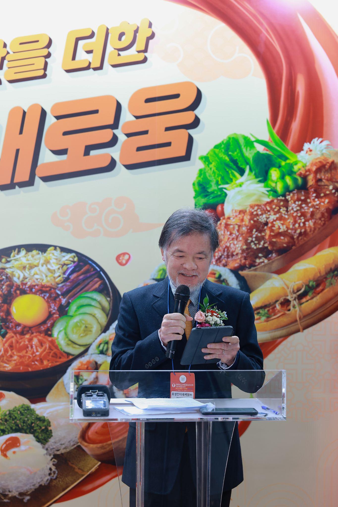 Chin-su gây ấn tượng với bộ gia vị và Phở tại sự kiện Seoul Food 2023 - Ảnh 5.