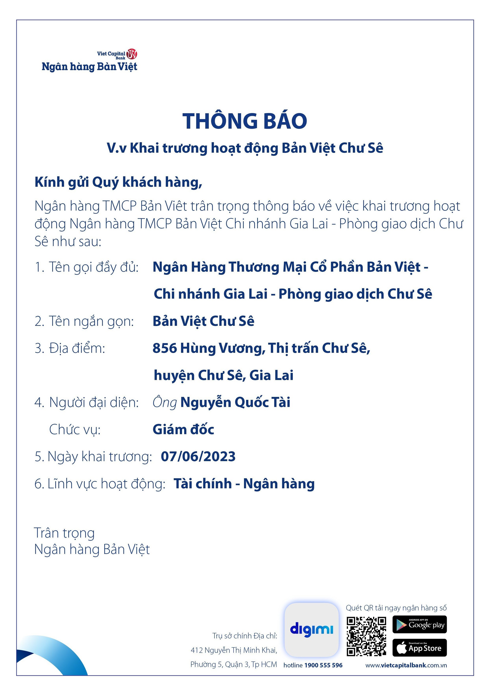 Khai trương hoạt động Bản Việt Chư Sê - Ảnh 1.