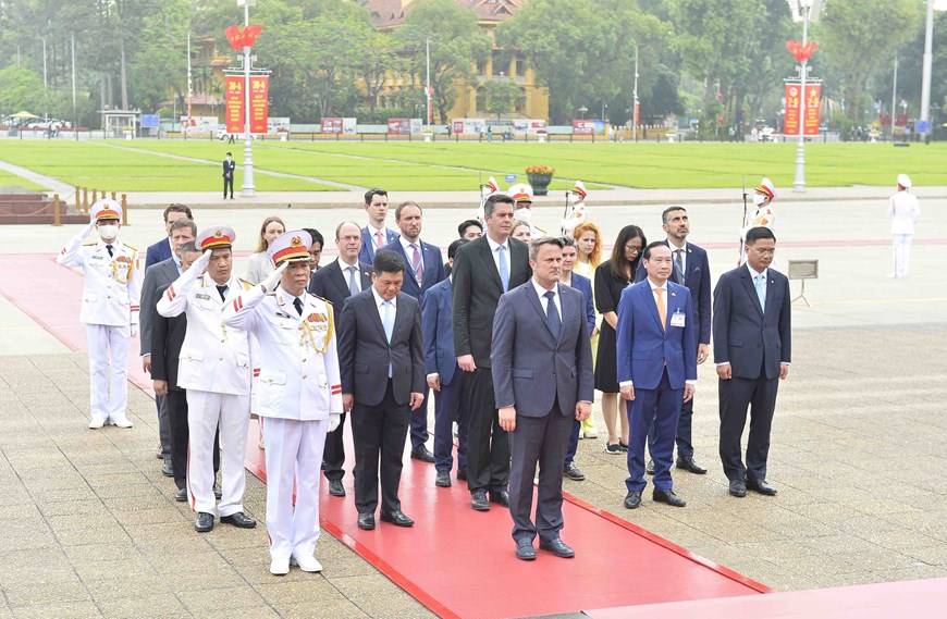 Thủ tướng Phạm Minh Chính đón, hội đàm với Thủ tướng Luxembourg - Ảnh 15.