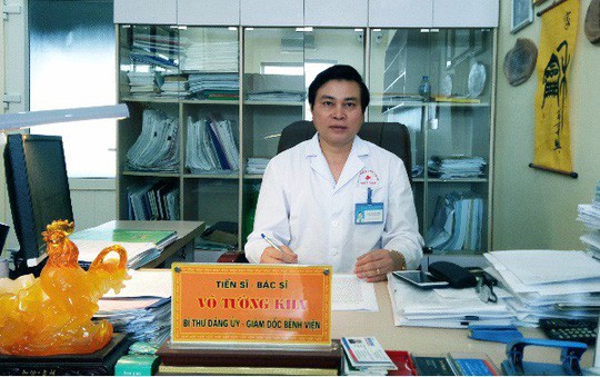 Giám đốc Bệnh viện Thể thao Việt Nam Võ Tường Kha bị cách chức về đảng - Ảnh 1.