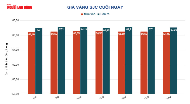 Giá vàng hôm nay 15-6: Mỹ giữ nguyên lãi suất, vàng rơi thẳng đứng - Ảnh 3.