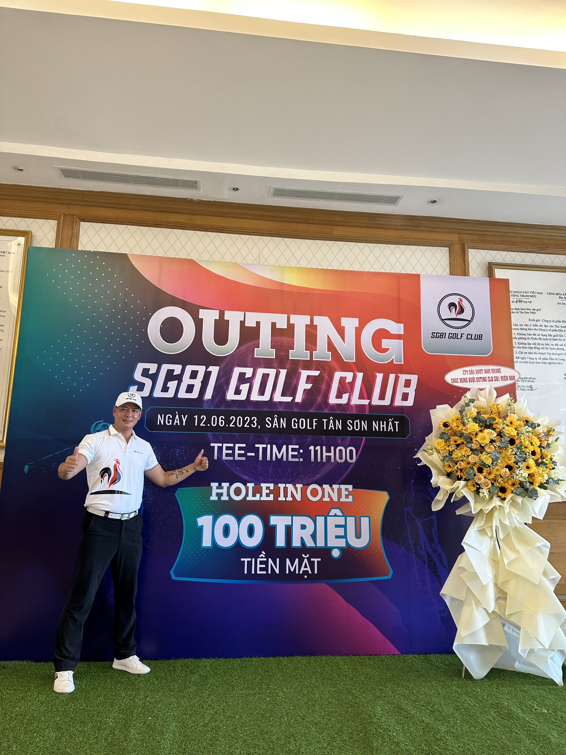 Diễn viên Bình Minh làm Chủ nhiệm CLB Golf SG81 - Ảnh 3. Diễn viên Bình Minh làm Chủ nhiệm CLB Golf SG81 - Ảnh 3.