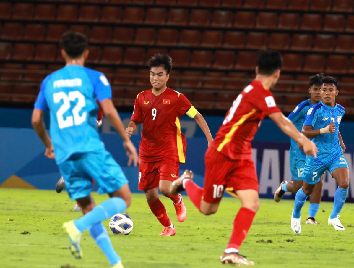 U17 Asian Cup: Chia điểm với Ấn Độ, U17 Việt Nam lỡ cơ hội đứng đầu bảng D - Ảnh 1.