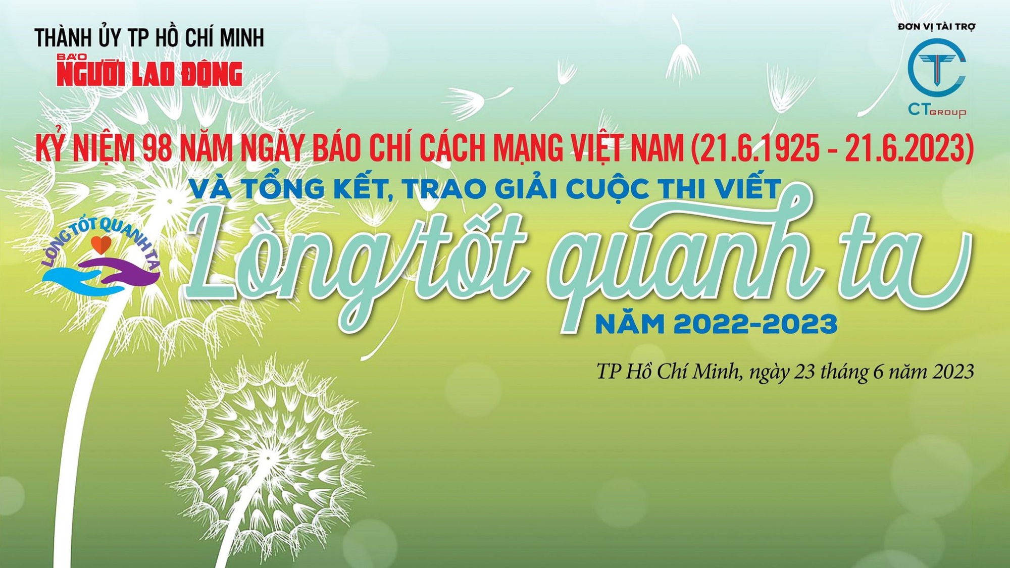 Cuộc thi viết Lòng tốt quanh ta: 40 triệu đồng cho bài đoạt giải Đặc biệt - Ảnh 1.