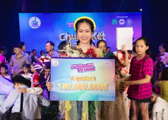 Đỗ Bảo Hân giành Quán quân Nhí tài năng Việt Nam 2023 - Ảnh 2. Đỗ Bảo Hân giành Quán quân Nhí tài năng Việt Nam 2023 - Ảnh 2.