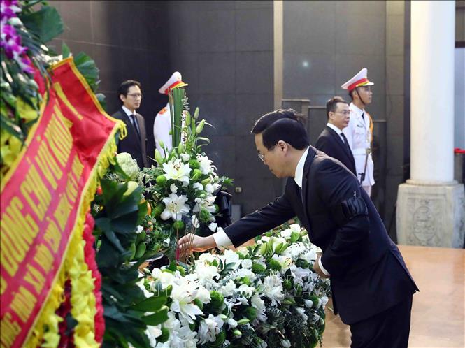 Lãnh đạo Đảng, Nhà nước viếng nguyên Phó Thủ tướng Vũ Khoan - Ảnh 8.
