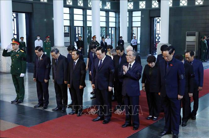 Lãnh đạo Đảng, Nhà nước viếng nguyên Phó Thủ tướng Vũ Khoan - Ảnh 6.
