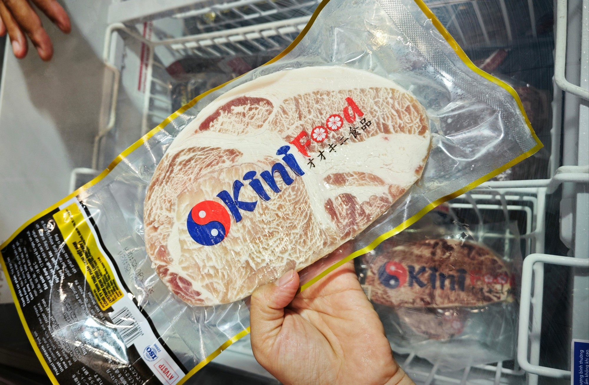 Thịt heo tuyết Nhật Bản gây tò mò tại triển lãm lương thực - thực phẩm ở TP HCM - Ảnh 5.