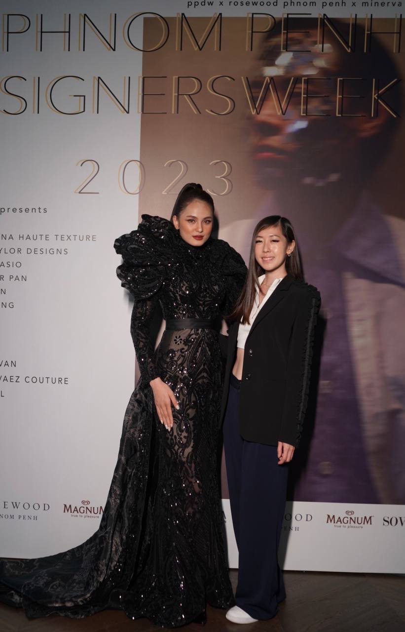 モデルの Huynh Kim Anh さんが、プノンペン デザイナーズ ウィーク 2023 の招待客でした - 写真 4。 Người mẫu Huỳnh Kim Anh làm vedete tại Phnom Penh Designers Week 2023 - Ảnh 4.