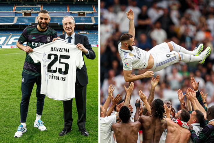 Real Madrid đoạt ngôi á quân La Liga, Benzema tỏa sáng ngày chia tay - Ảnh 10.