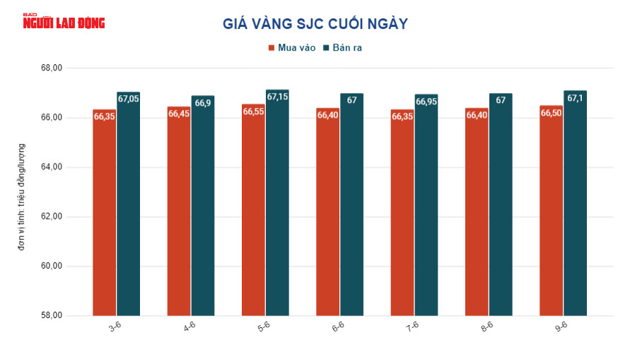 Giá vàng hôm nay 10-6: Đà tăng khựng lại  - Ảnh 3.