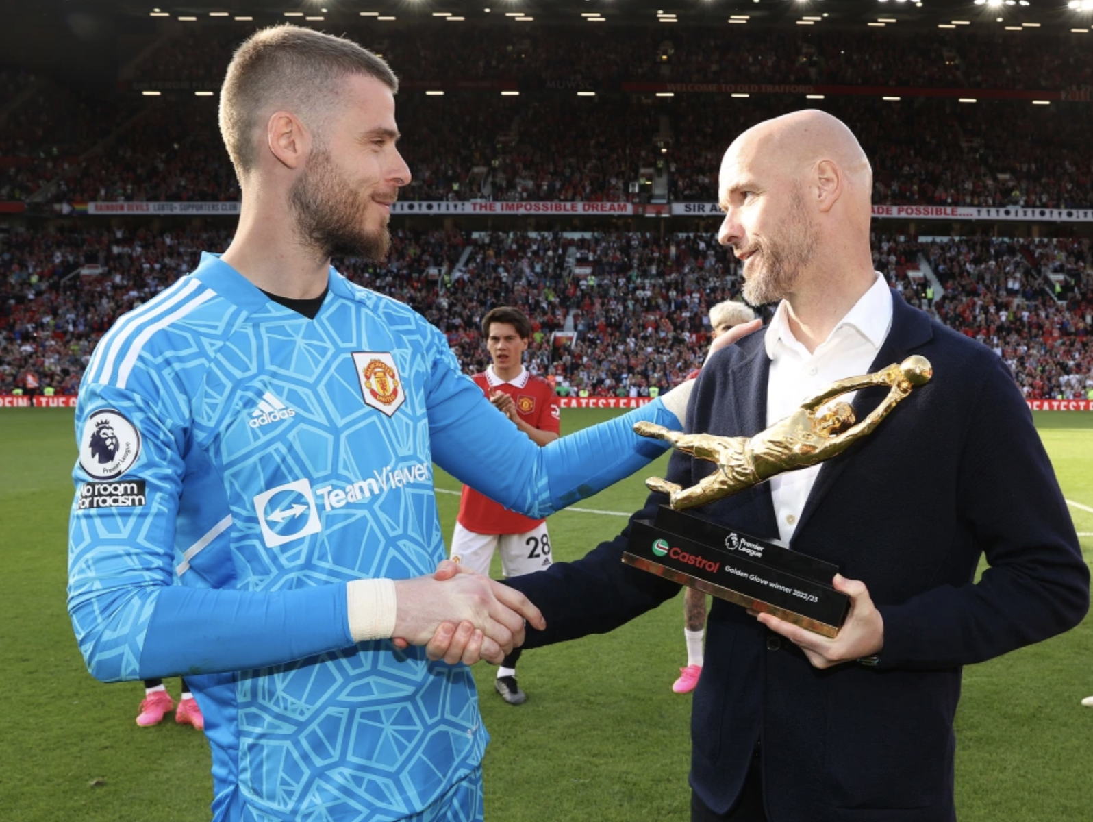 David de Gea chia tay Man United, đồng đội tri ân - Ảnh 8.