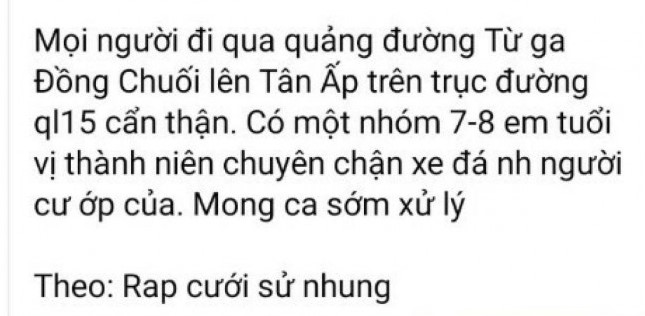Thực hư vụ chặn xe cướp của” gây xôn xao ở Quảng Bình - Ảnh 1.