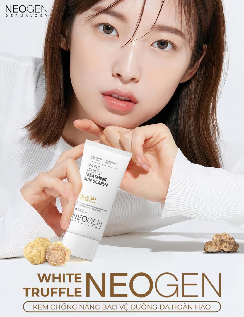Tabir Surya Perawatan Truffle Neogen - Melindungi kulit sehat sesuai standar Korea - Foto 5. Neogen Truffle Treatment Sunscreen - Bảo vệ da căng khỏe chuẩn Hàn - Ảnh 5.