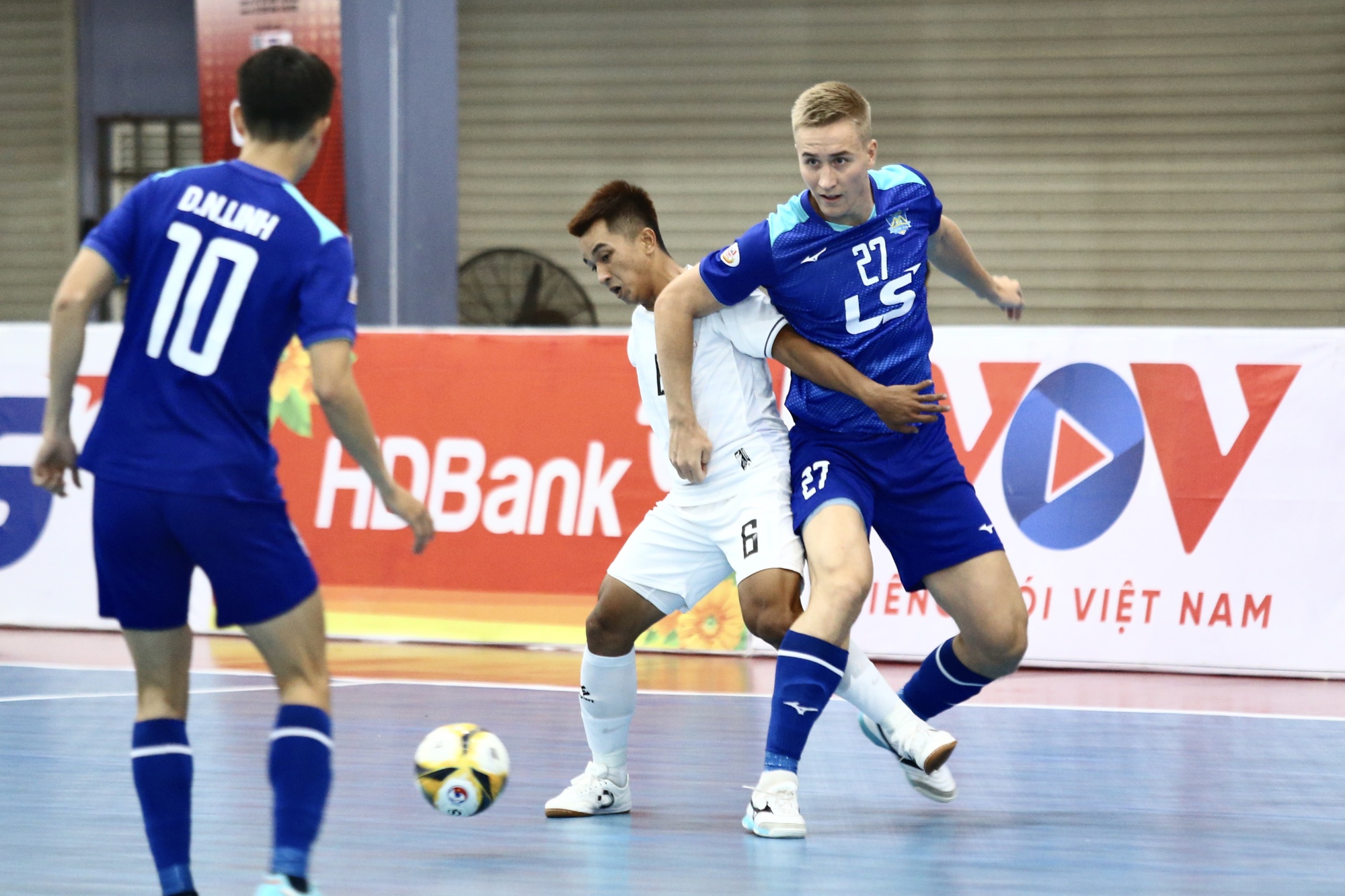 Thái Sơn Nam bị cầm hoà bởi đoàn quân của cựu HLV tuyển futsal Việt Nam - Ảnh 1.