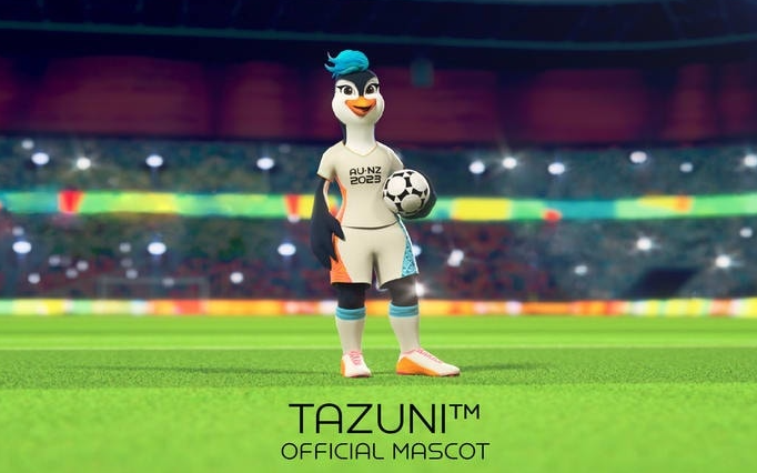 Tazuni - cô nàng chim cánh cụt yêu bóng đá của World Cup nữ 2023 - Ảnh 1.