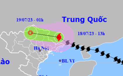 Hoàn lưu bão số 1 gây mưa rất to ở khu vực Đông Bắc, Việt Bắc - Ảnh 1.