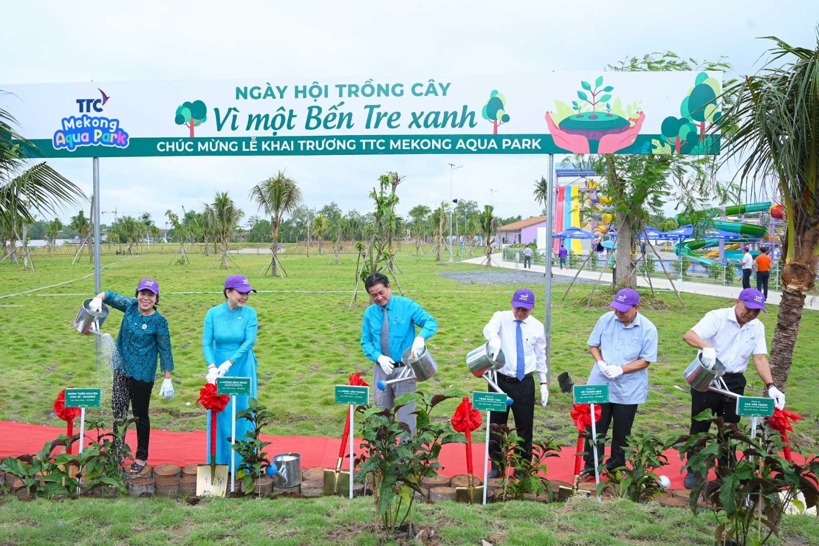 TTC Mekong Aqua Park - công viên nước đầu tiên tại Bến Tre đi vào hoạt động - Ảnh 5.