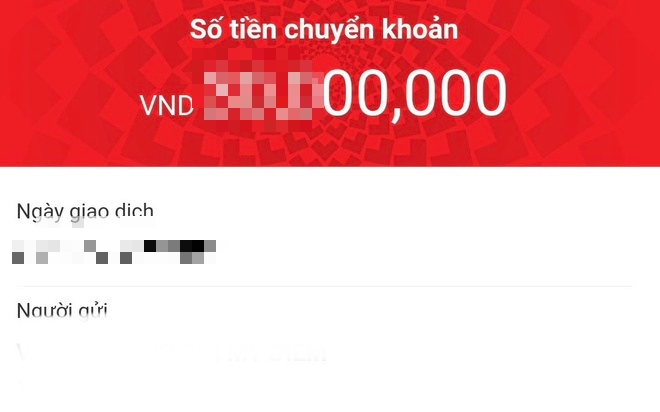 T&agrave;i khoản bất ngờ nhận gần nửa tỉ, thanh ni&ecirc;n tr&igrave;nh b&aacute;o c&ocirc;ng an - Ảnh 2.