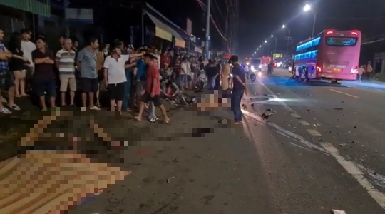 Tạm giữ tài xế xe Thành Bưởi trong tai nạn chết 2 anh em ruột ở Đồng Nai - Ảnh 1.