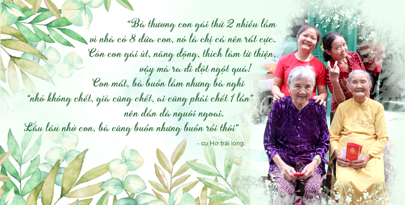 Bí quyết sống thọ của cụ bà 96 tuổi - Ảnh 10.
