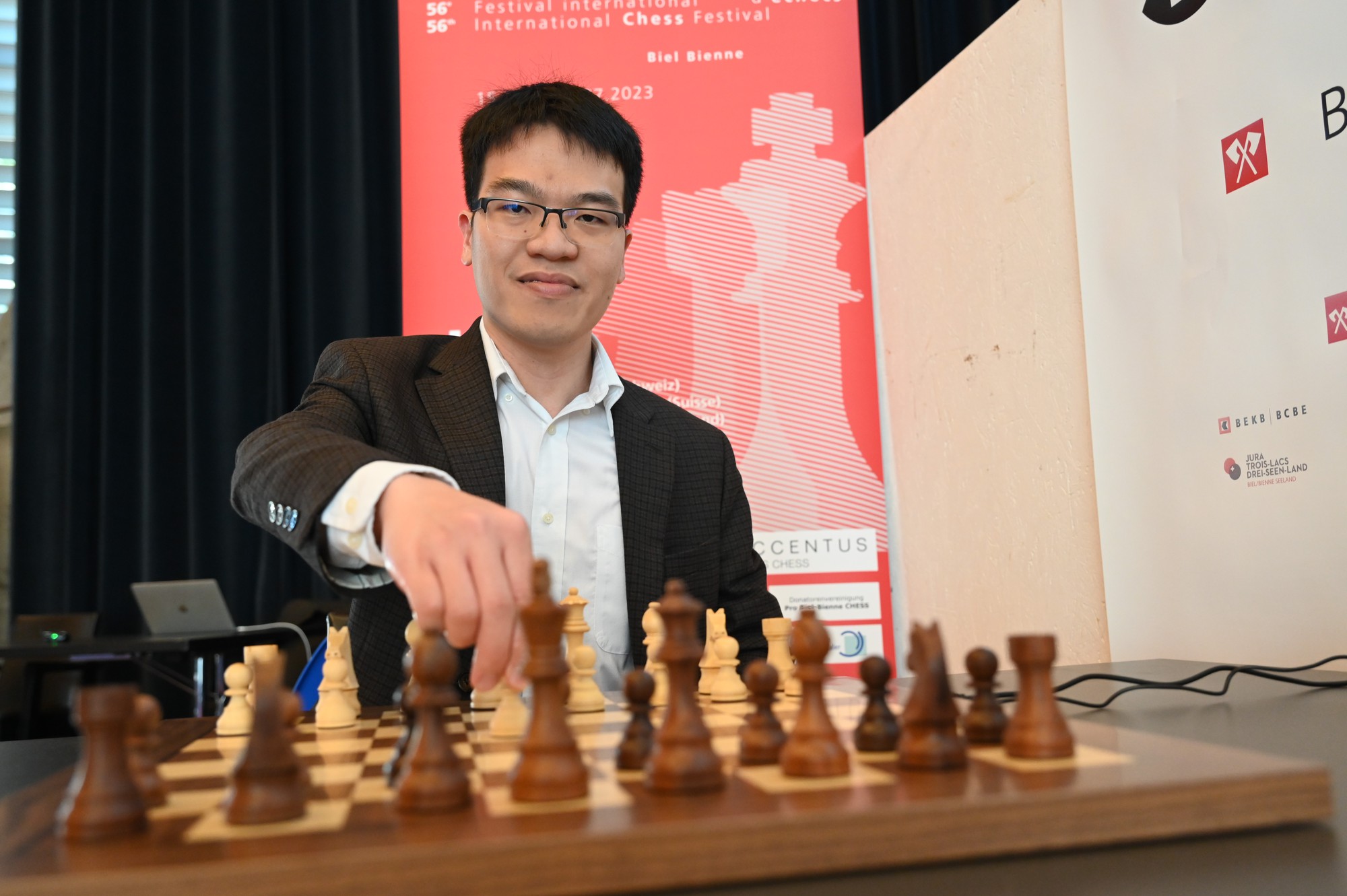 Hạ kỳ thủ số hai Trung Quốc, Lê Quang Liêm tăng tốc đua vô địch Biel Grandmaster - Ảnh 4.