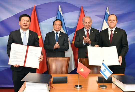 Việt Nam và Israel ký Hiệp định thương mại tự do - Ảnh 1.
