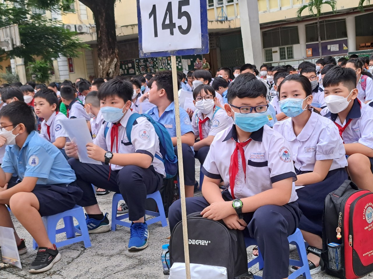 TP HCM: Gần 4.800 học sinh thi vào lớp 6 Trường chuyên Trần Đại Nghĩa, tỉ lệ 1 chọi 9 - Ảnh 3.