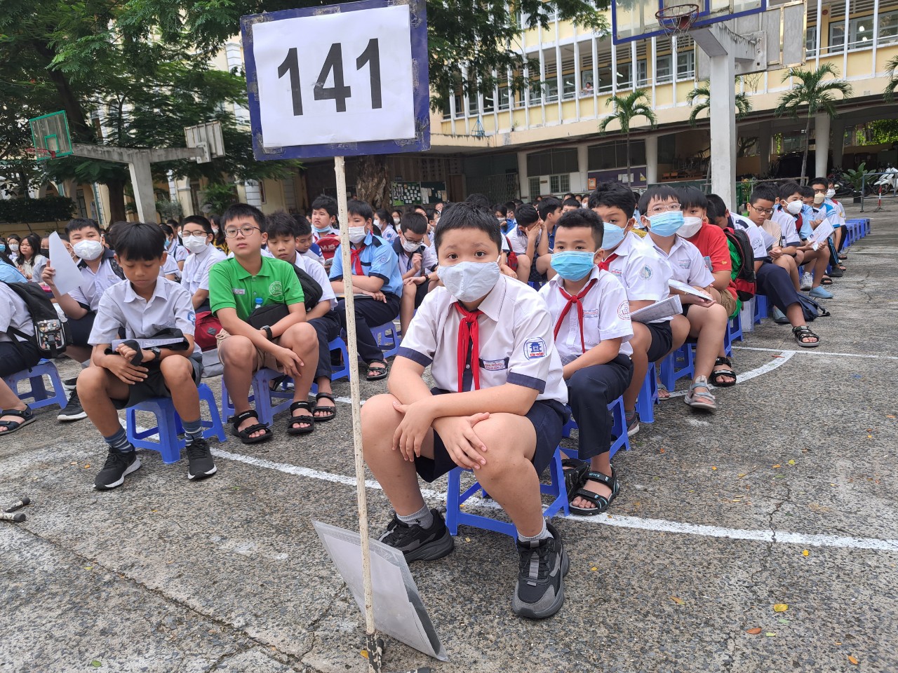 TP HCM: Gần 4.800 học sinh thi vào lớp 6 Trường chuyên Trần Đại Nghĩa, tỉ lệ 1 chọi 9 - Ảnh 2.
