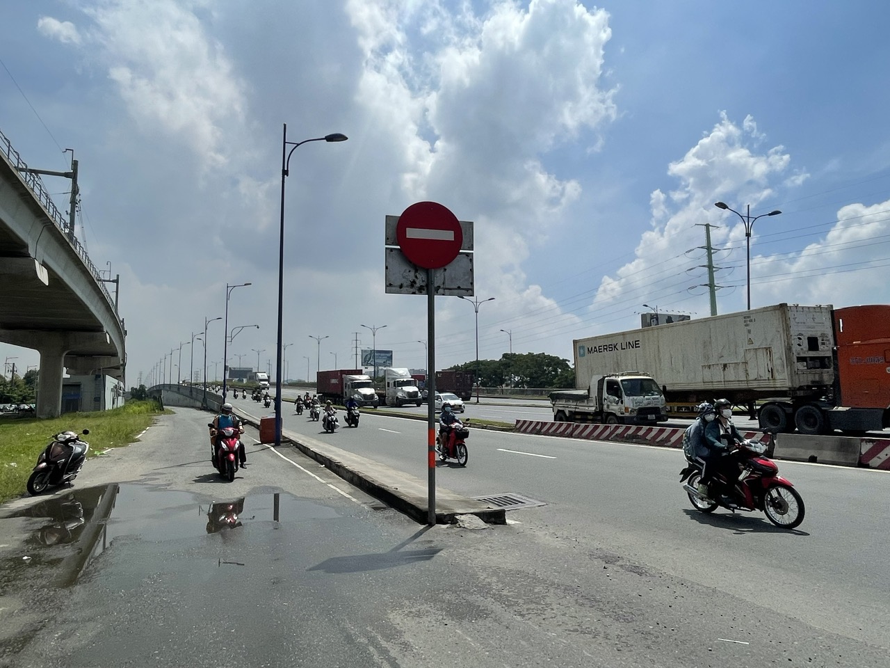 Tổ chức giao thông ở dạ cầu Rạch Chiếc đúng kế hoạch
