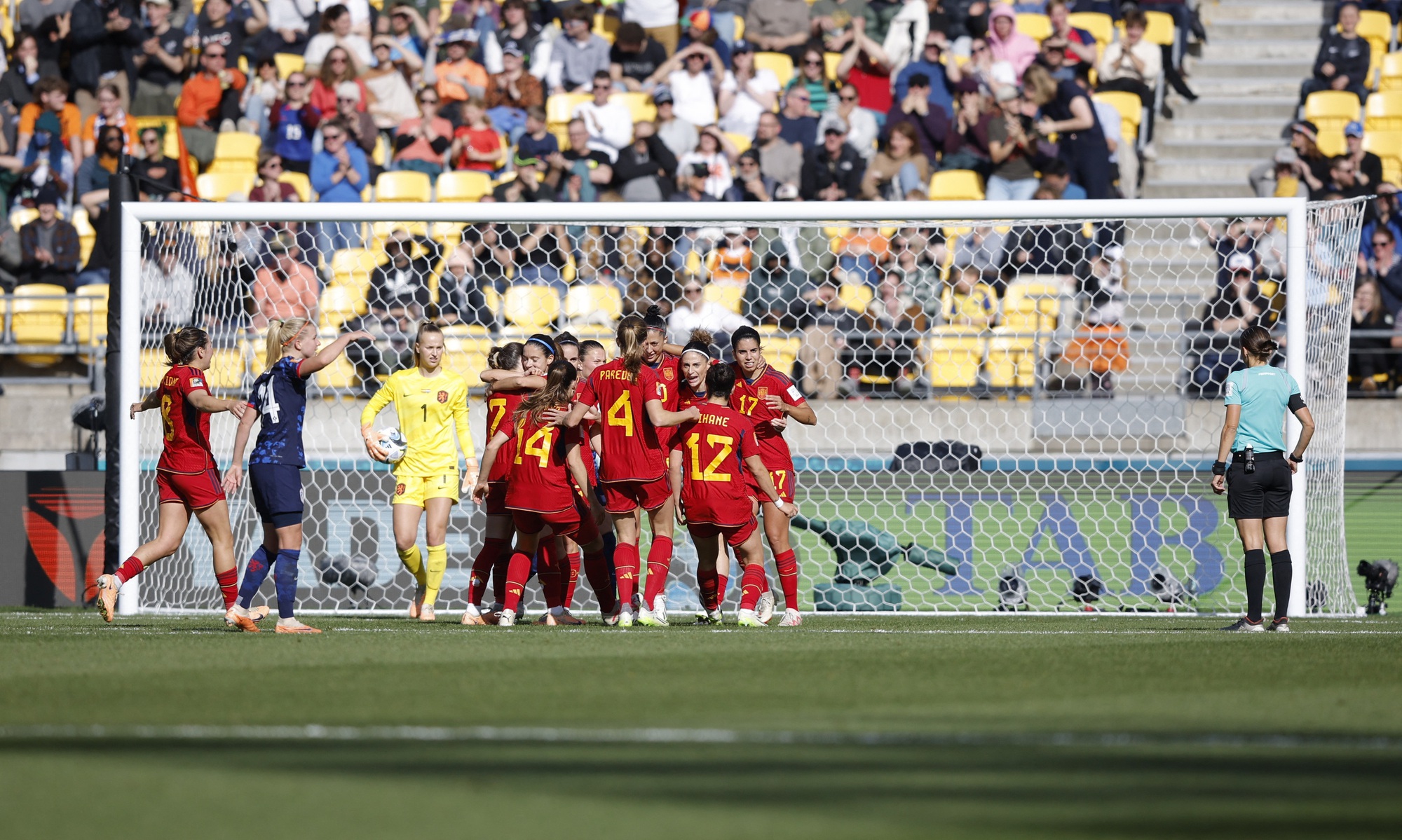 World Cup nữ 2023: Thắng á quân Hà Lan ở hiệp phụ, Tây Ban Nha vào bán kết - Ảnh 1.