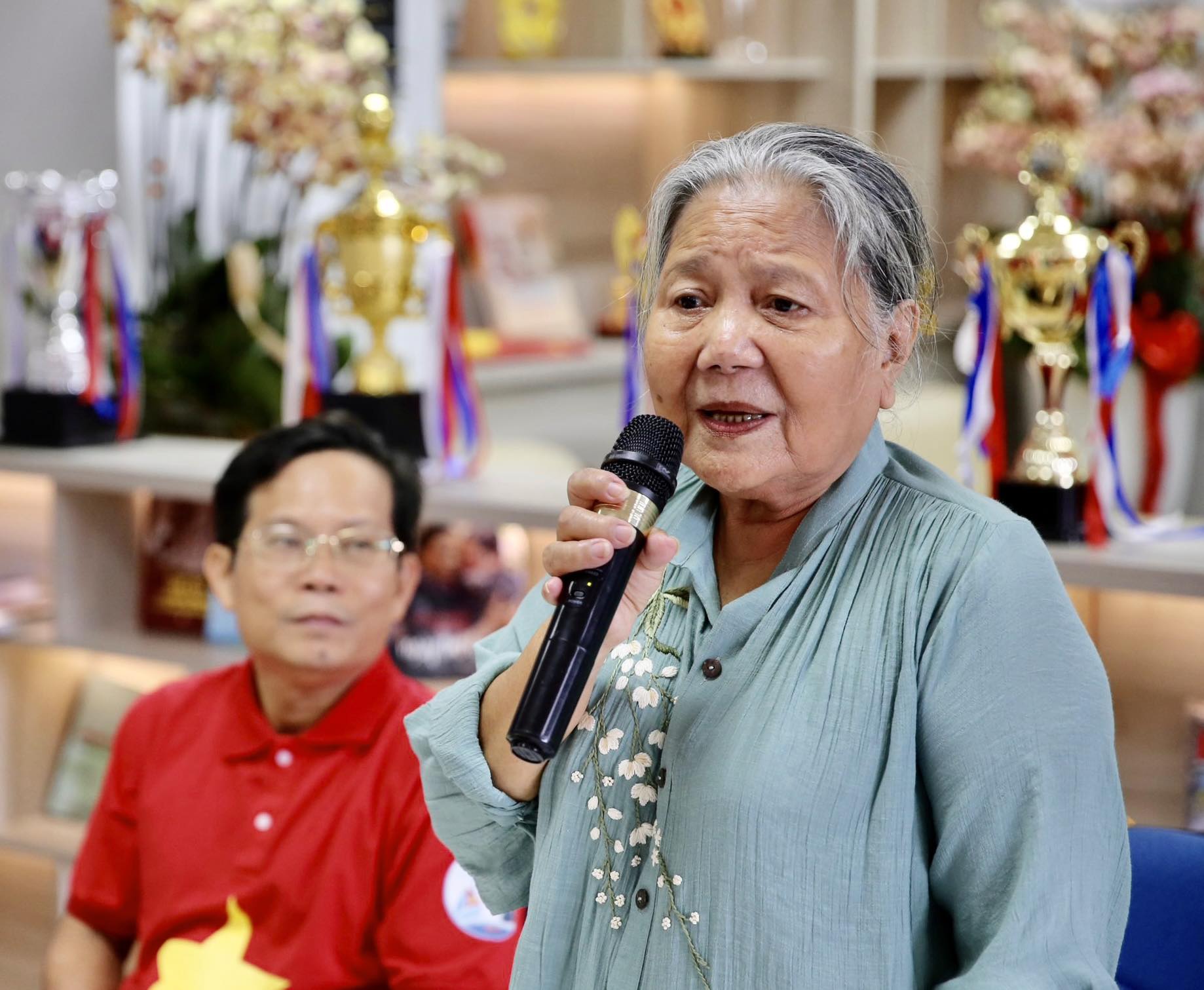 Không gian Văn hóa Hồ Chí Minh tại Báo Người Lao Động: NSƯT Lê Thiện kể chuyện gặp Bác - Ảnh 3.