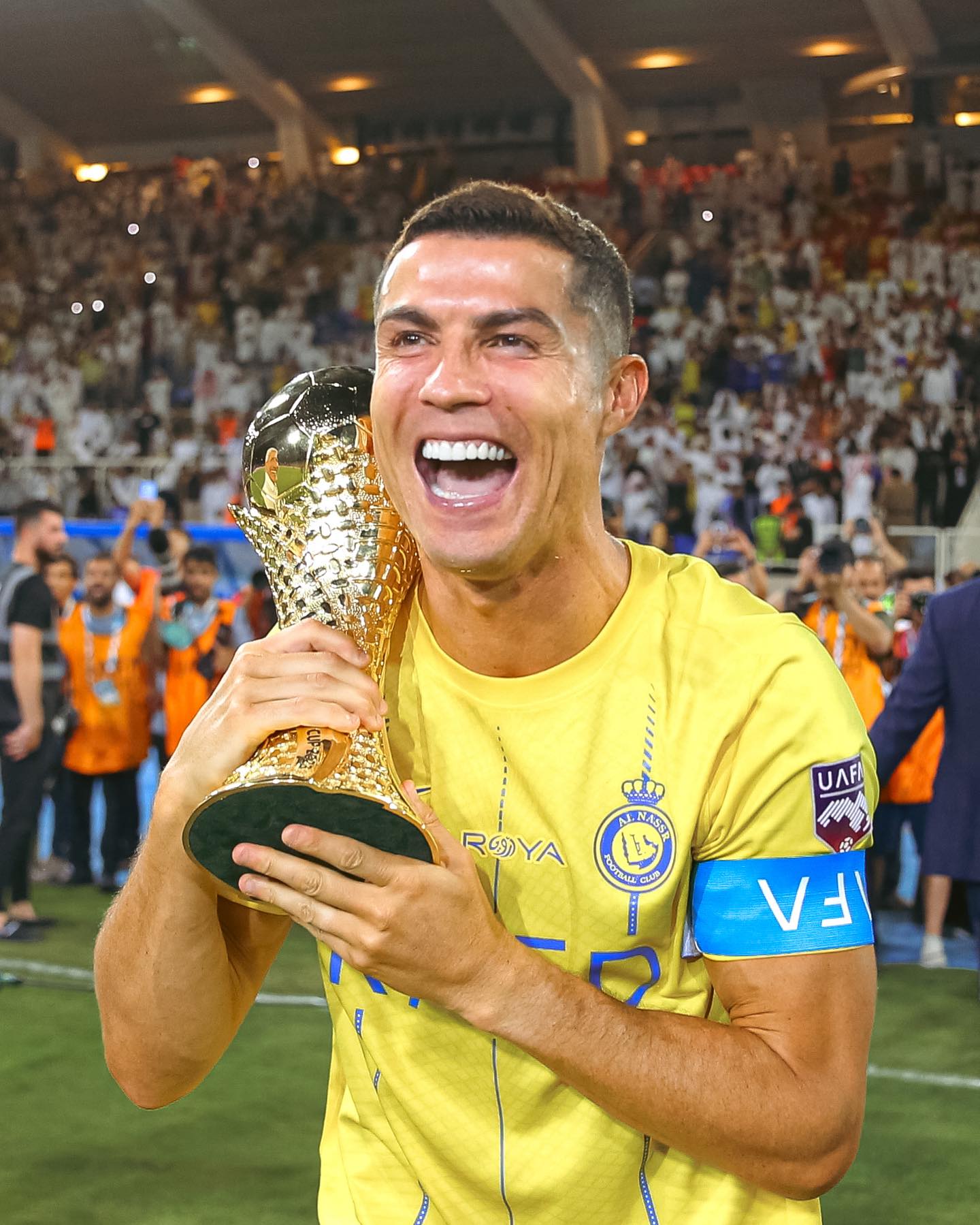 Ronaldo tranh cãi về danh hiệu cầu thủ xuất sắc nhất Ả Rập Champions Cup -  Báo Người lao động