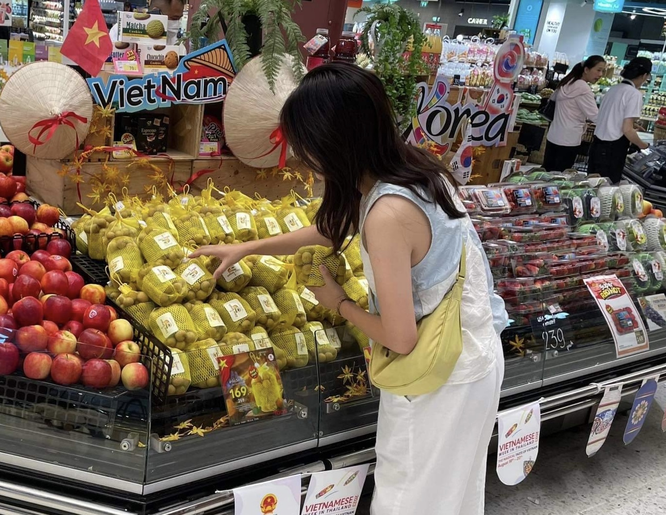 Người tiêu dùng Thái Lan mê nhãn tươi Việt Nam dù giá không hề rẻ - Ảnh 2.