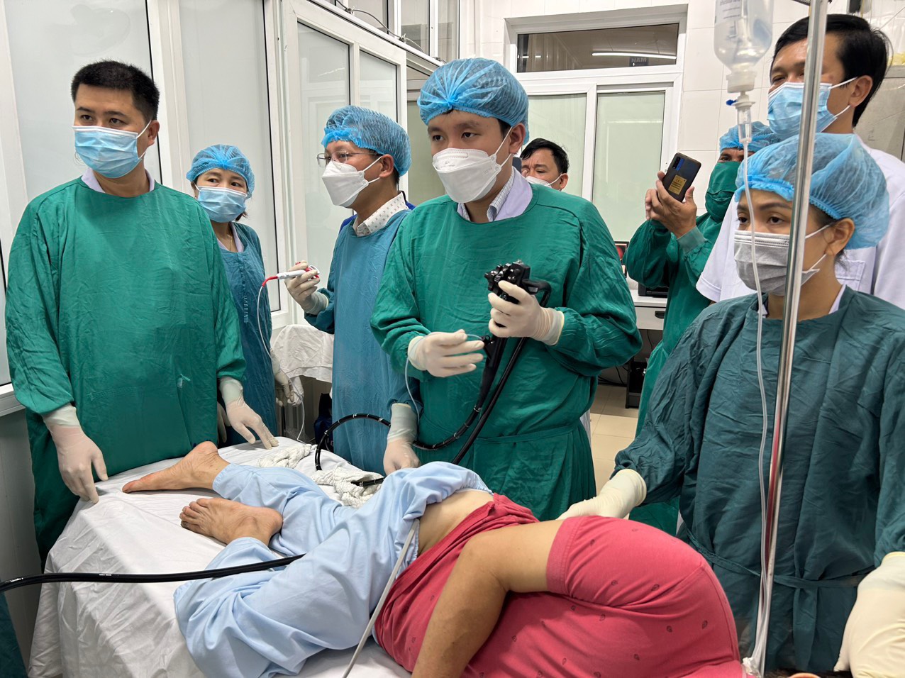 Chuyển giao kỹ thuật nội soi tiêu hóa cho bác sĩ ở Hà Tĩnh – SKCD