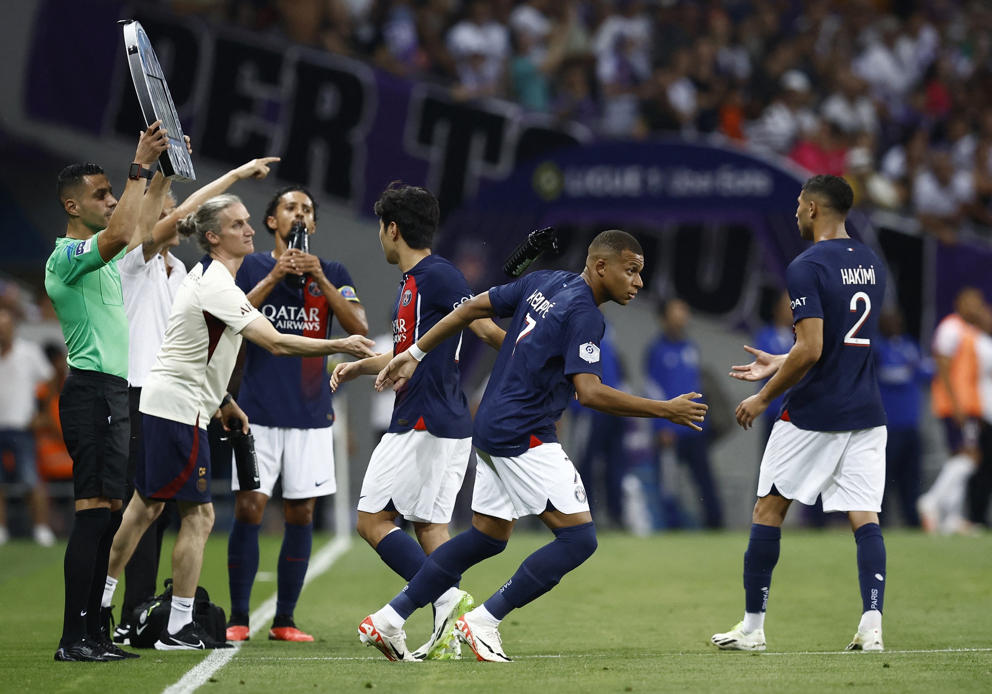 Mbappe ghi bàn, PSG vẫn chưa thể giành chiến thắng đầu tiên trong mùa giải mới - Ảnh 1.