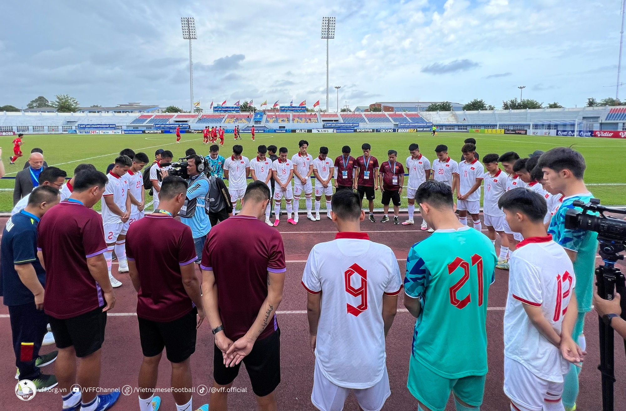 Vượt qua Lào, U23 Việt Nam rộng cửa vào bán kết Giải U23 Đông Nam Á 2023 - Ảnh 2.