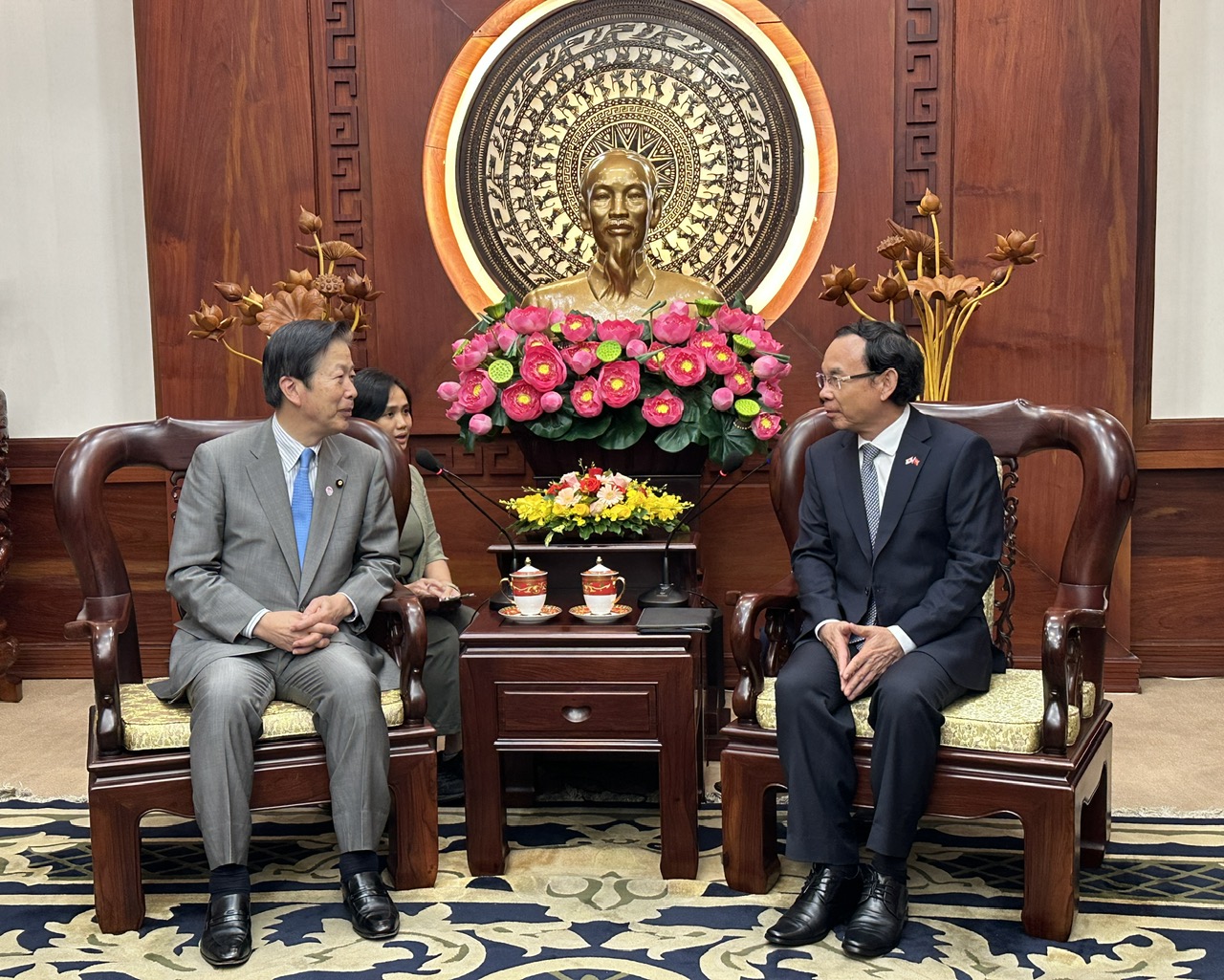 President of the Japanese Justice Party: Ho Chi Minh City has developed a lot - photo 1.