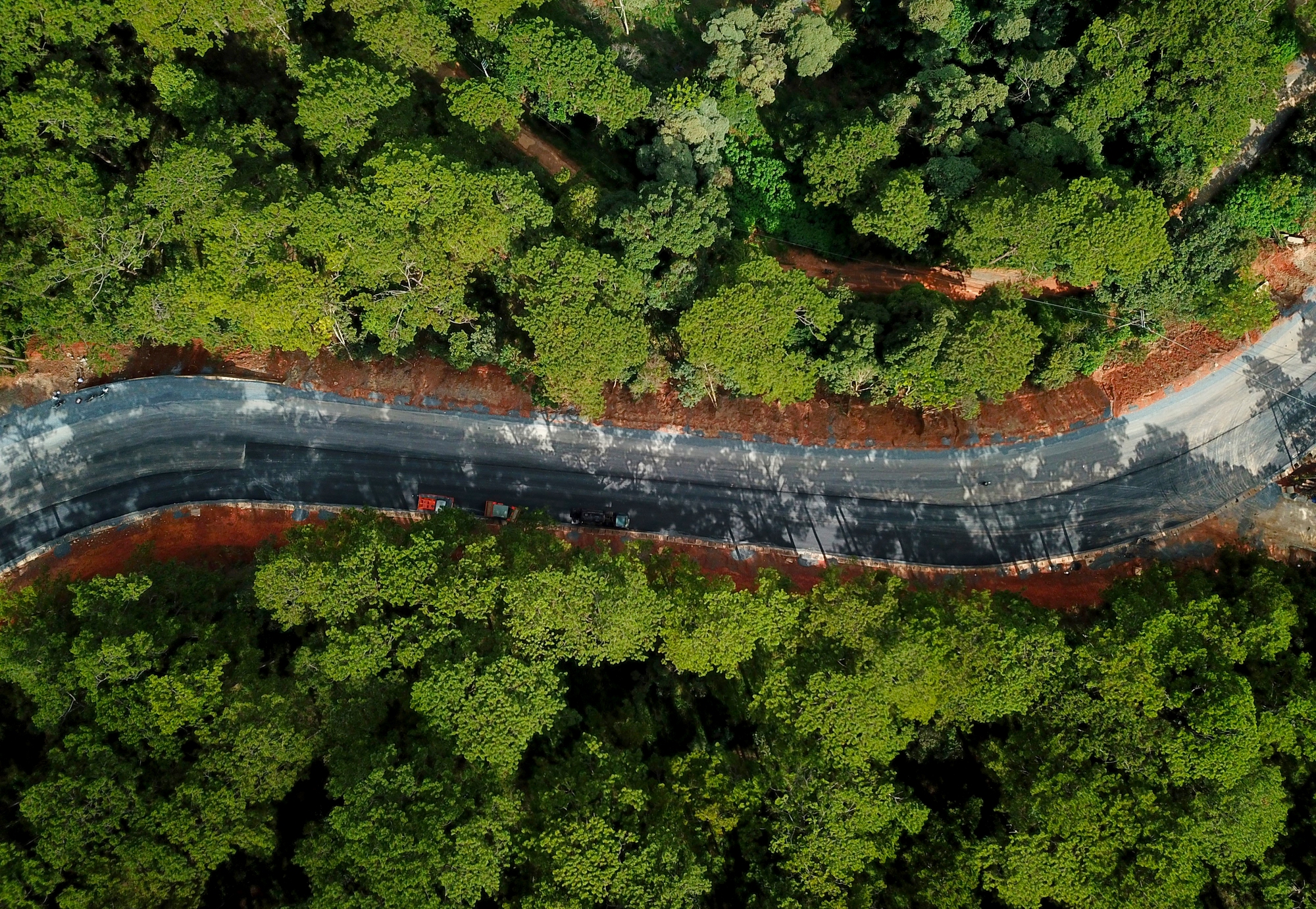 Hình ảnh đèo Prenn uốn lượn qua núi, sắp đưa 3 km vào lưu thông - Ảnh 11.