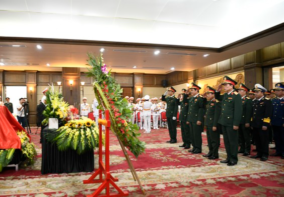 Lãnh đạo Đảng, Nhà nước viếng Phó Thủ tướng Lê Văn Thành - Ảnh 7.