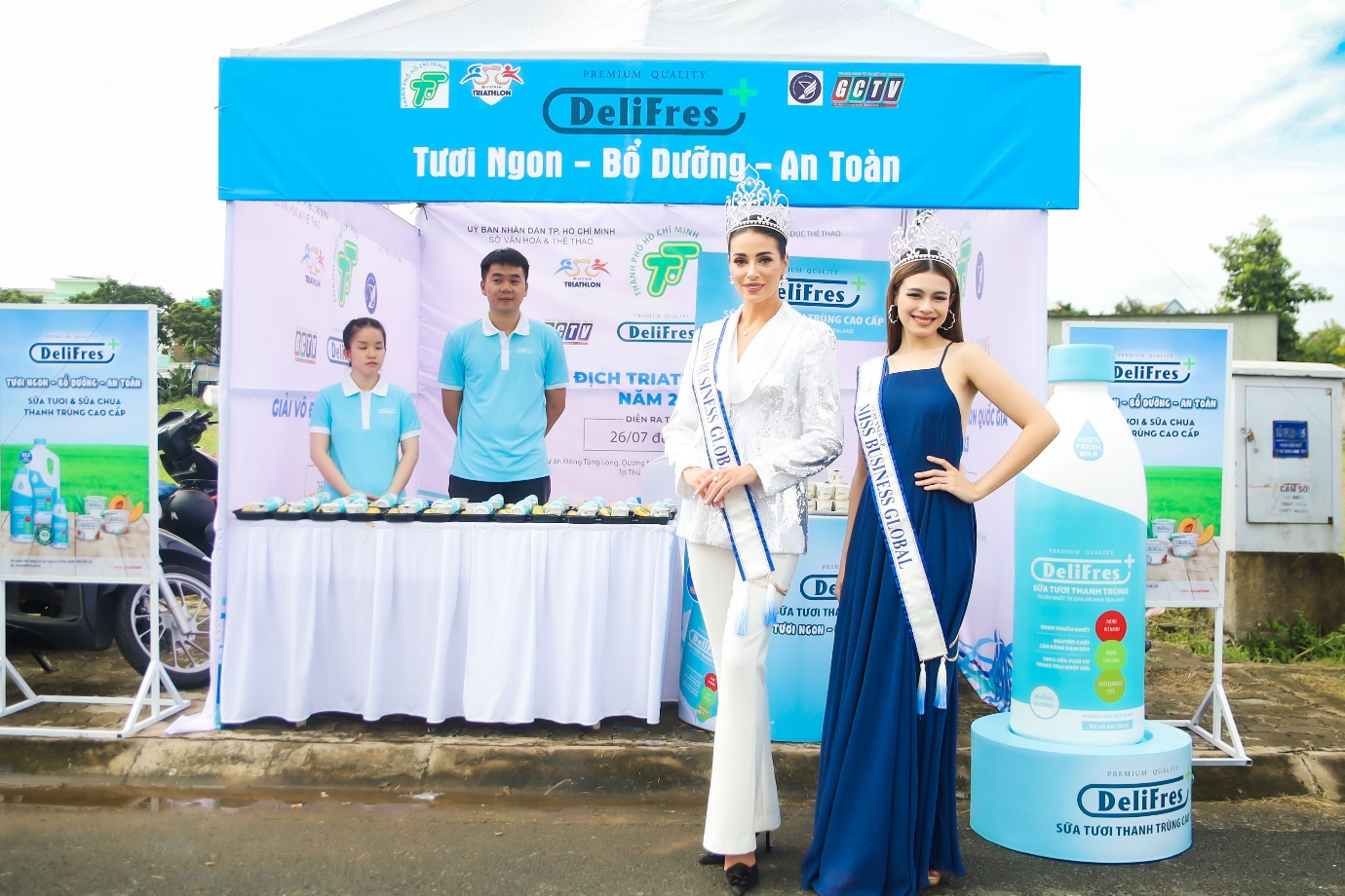 Delifres + អ្នកឧបត្ថម្ភ Delifres + Nhà tài trợ “dinh dưỡng” tiếp sức cho giải Triathlon vô địch quốc gia 2023 - Ảnh 3.