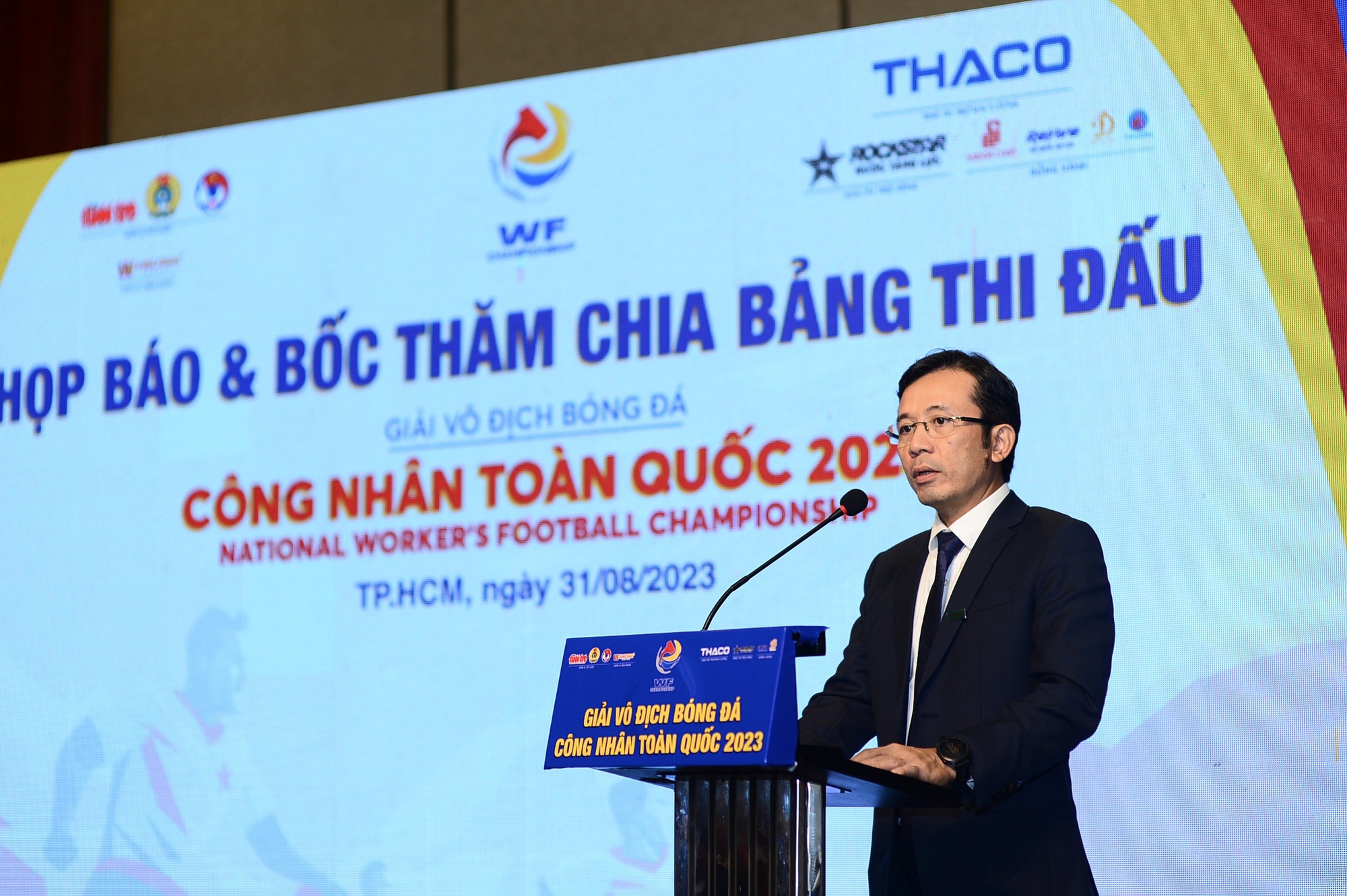 64 đội tham dự Giải Vô địch bóng đá công nhân toàn quốc 2023 - Ảnh 1.