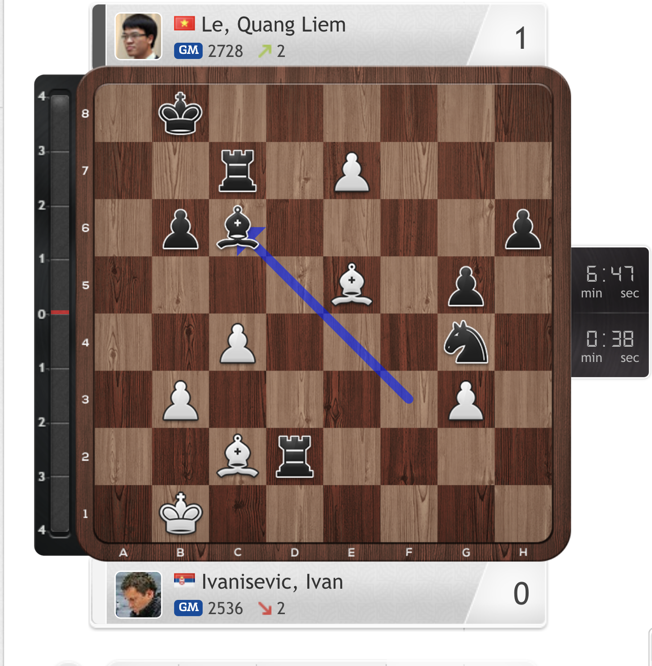 Bùng nổ 2 ván cờ nhanh, Lê Quang Liêm vào vòng ba World Cup cờ vua - Ảnh 3.