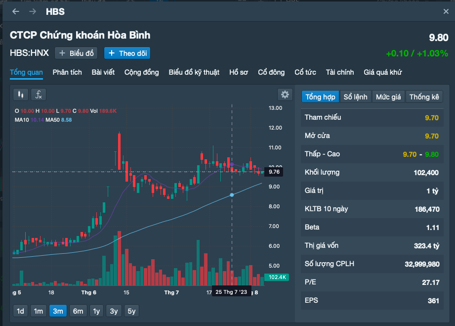 Chứng khoán Hòa Bình có tân Chủ tịch HĐQT 20 tuổi - Ảnh 1.