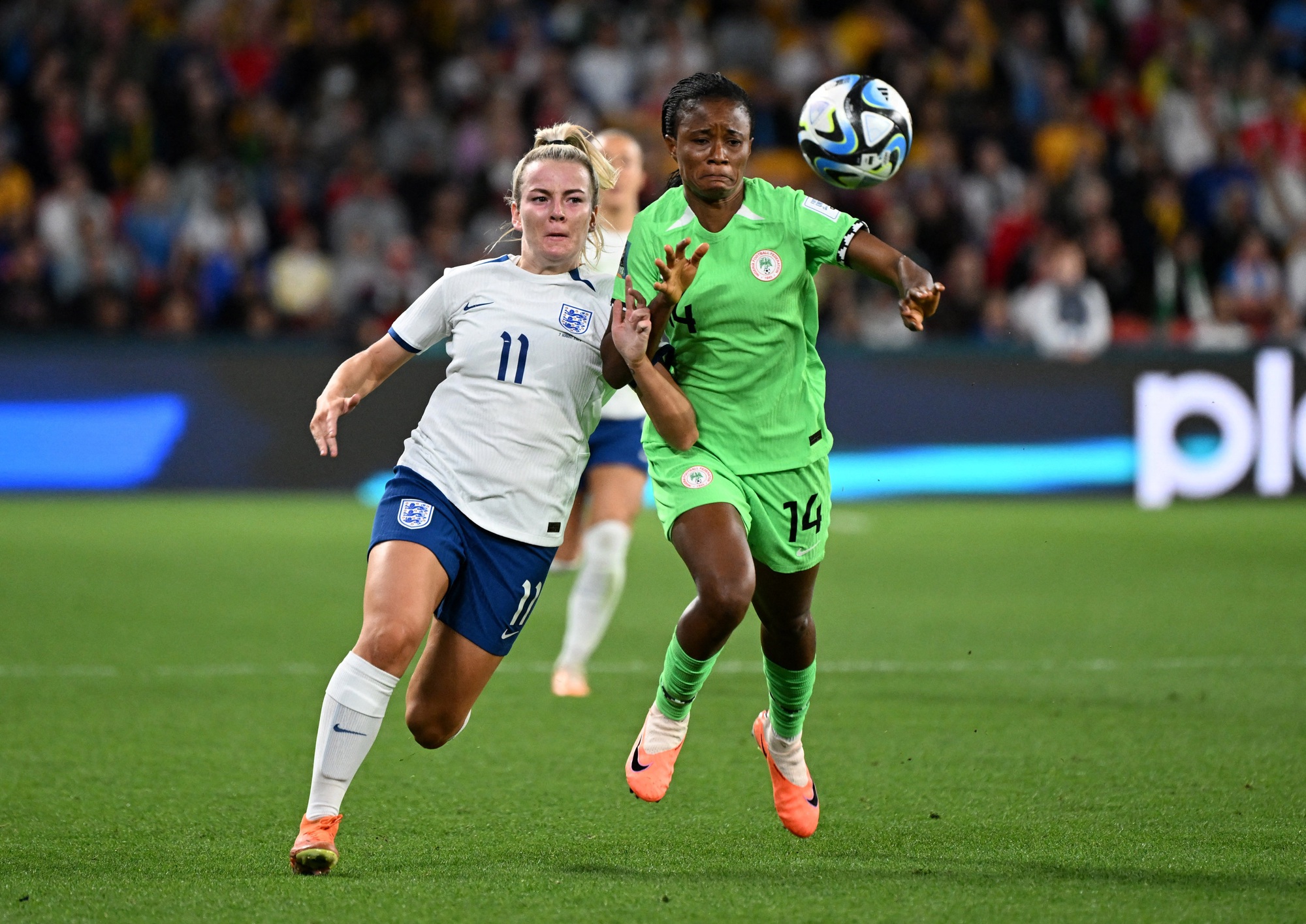 World Cup nữ 2023: Thiếu người, đội Anh thắng nhọc  Nigeria trên chấm 11 m - Ảnh 3.