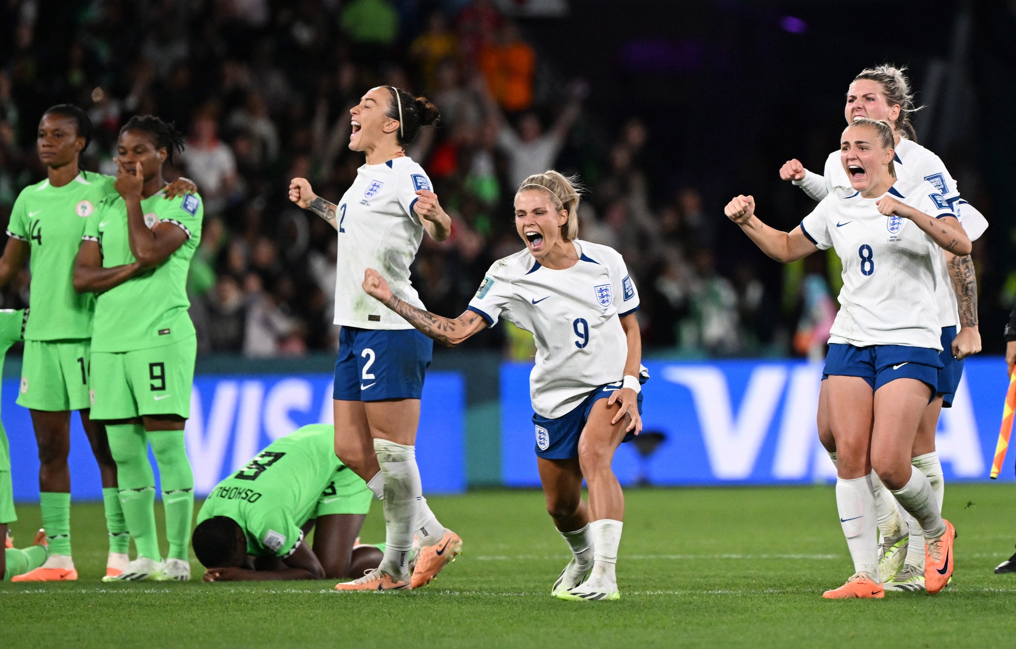 World Cup nữ 2023: Thiếu người, đội Anh thắng nhọc  Nigeria trên chấm 11 m - Ảnh 11.